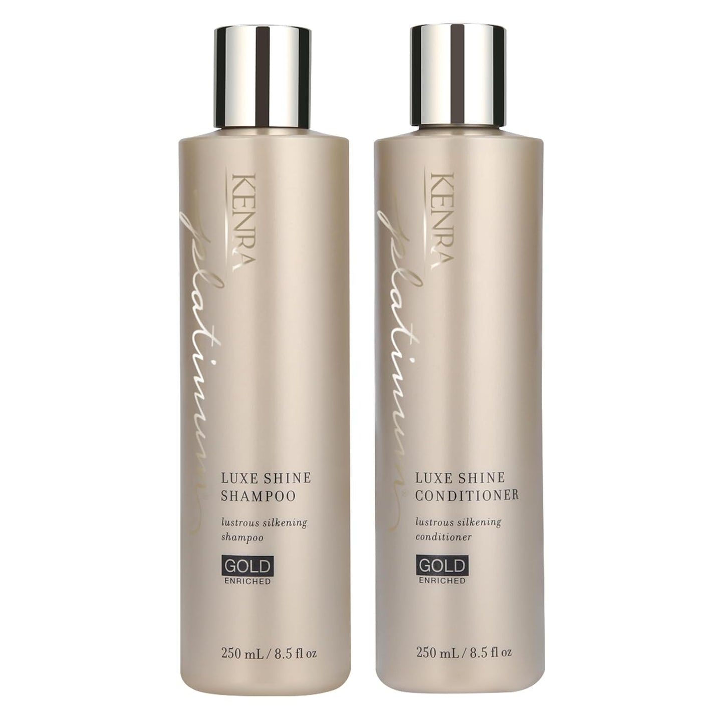 Kenra Platinum Luxe Shine Shampoo/Conditioner | Gold Enriched