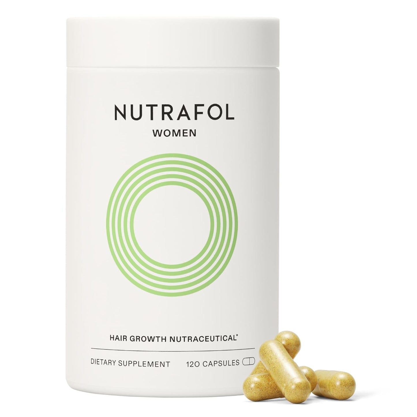 Nutrafol Women’s Hair Growth Supplements, Ages 18–44 (120 capsules, 1-month supply)