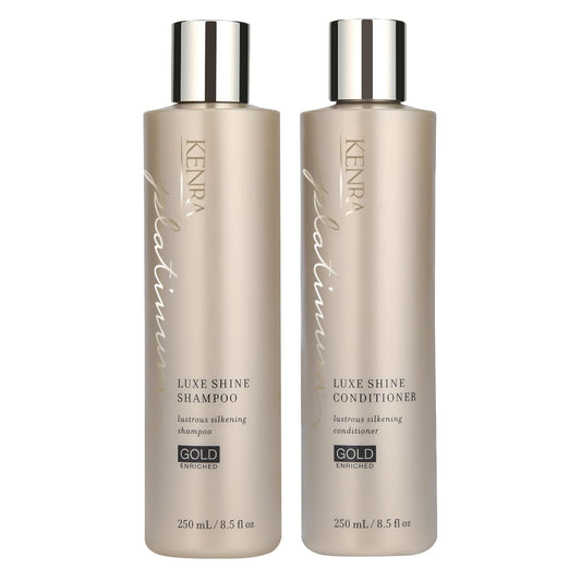 Kenra Platinum Luxe Shine Shampoo/Conditioner | Gold Enriched